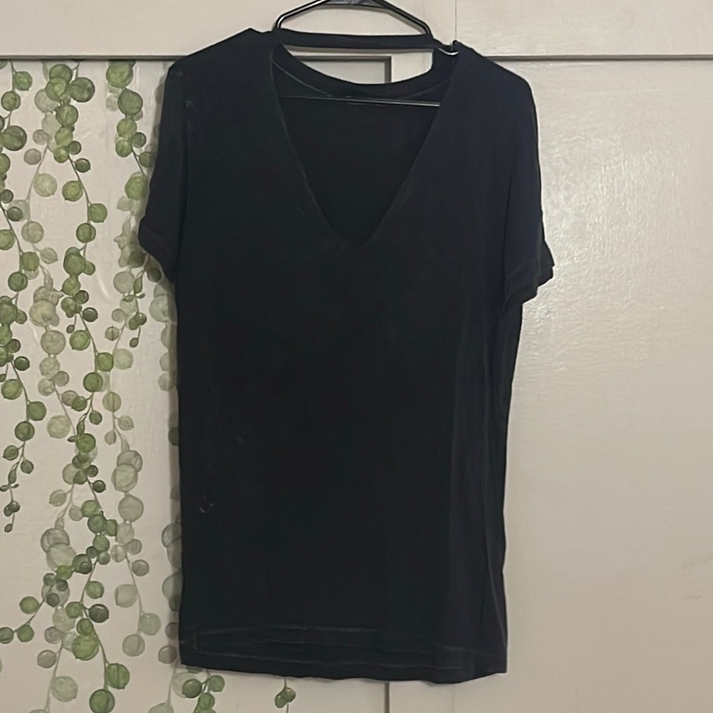 Distressed Long Tee